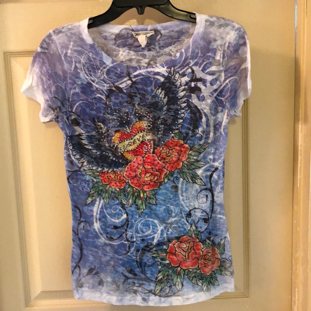 Vocal bedazzled forever T-shirt